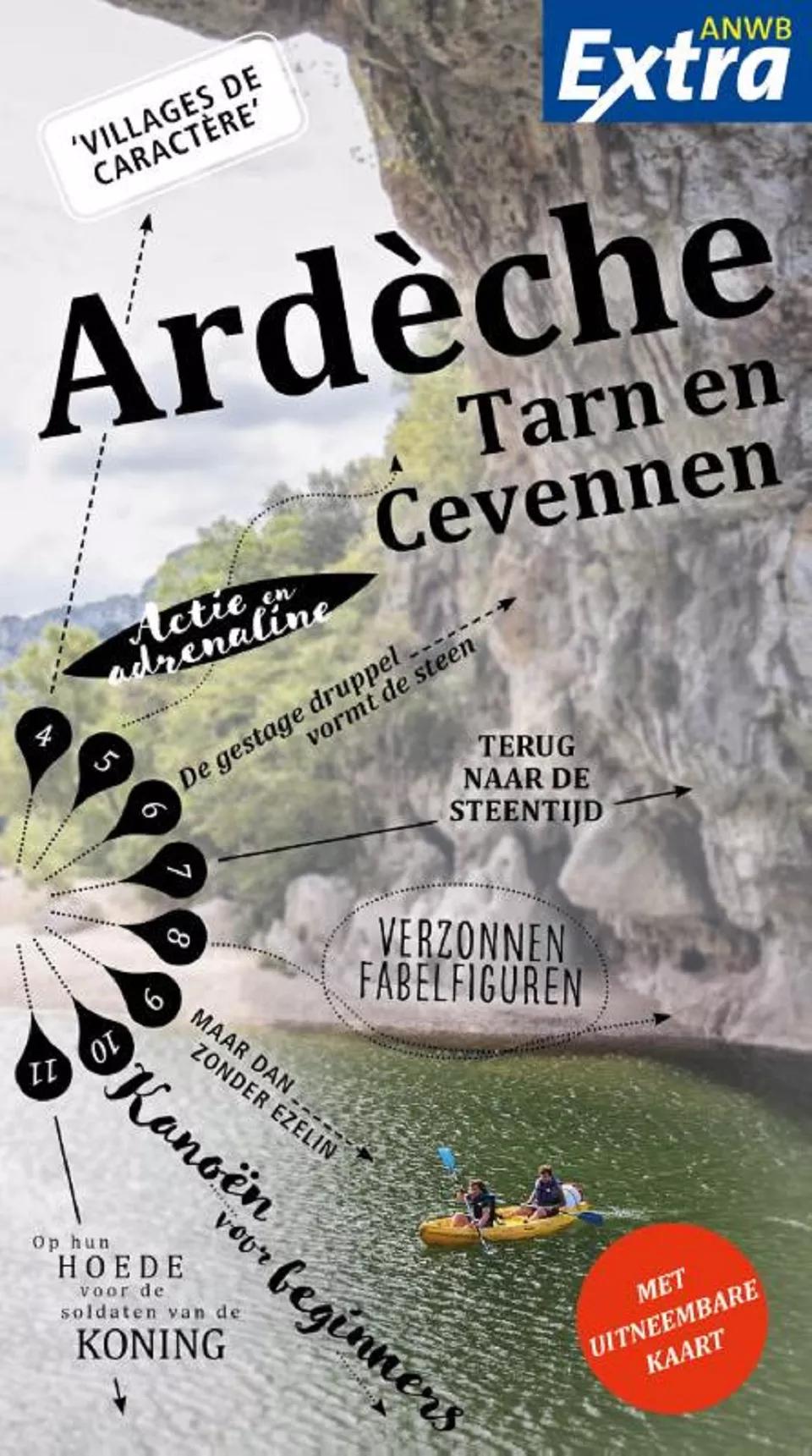 ANWB  Extra reisgids Ardeche, Tarn en Cevennen main product image