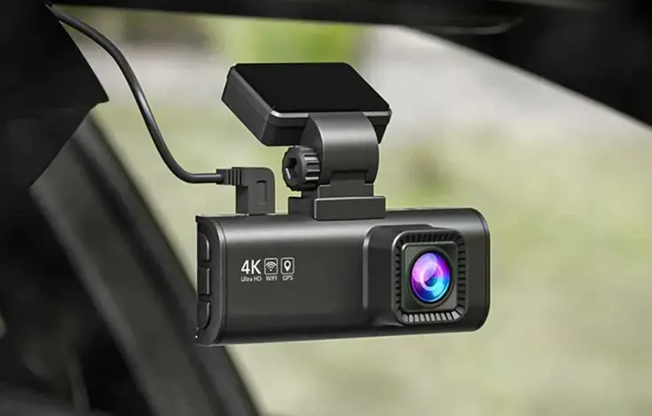 F7N 4K Wifi GPS 2CH 64gb dashcam