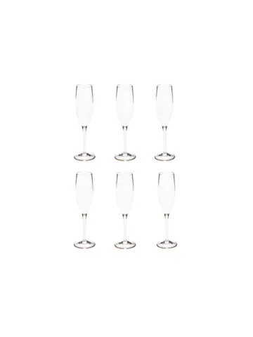 By Caryl - Champagneglazen - 180 ml - 6 stuks