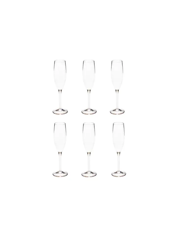 By Caryl - Champagneglazen - 180 ml - 6 stuks
