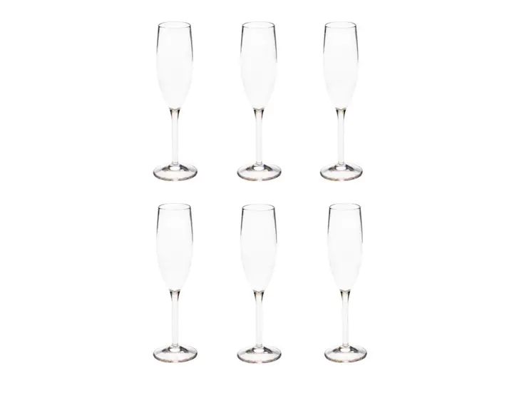 By Caryl - Champagneglazen - 180 ml - 6 stuks