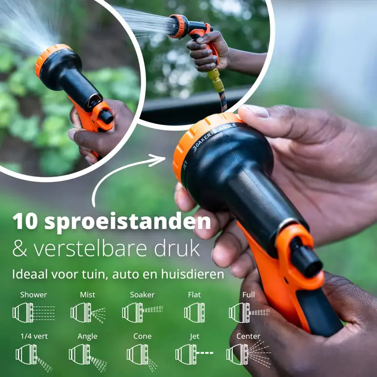 Flexibele Tuinslang - tot 15 meter
