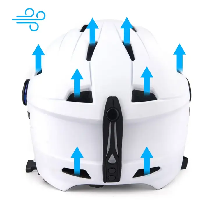Vizorz Skihelm - Inclusief 2 vizieren
