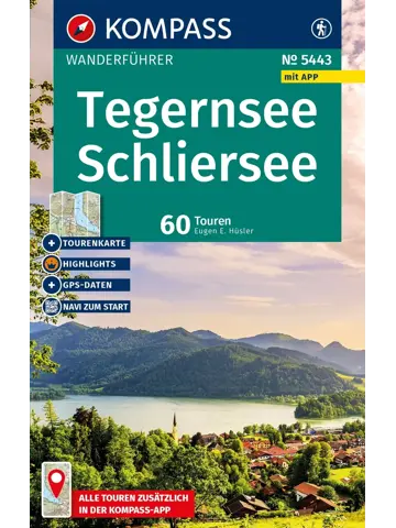 Wandelgids WF 5443 Tegernsee - Schliersee