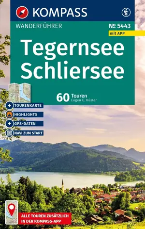 Wandelgids WF 5443 Tegernsee - Schliersee