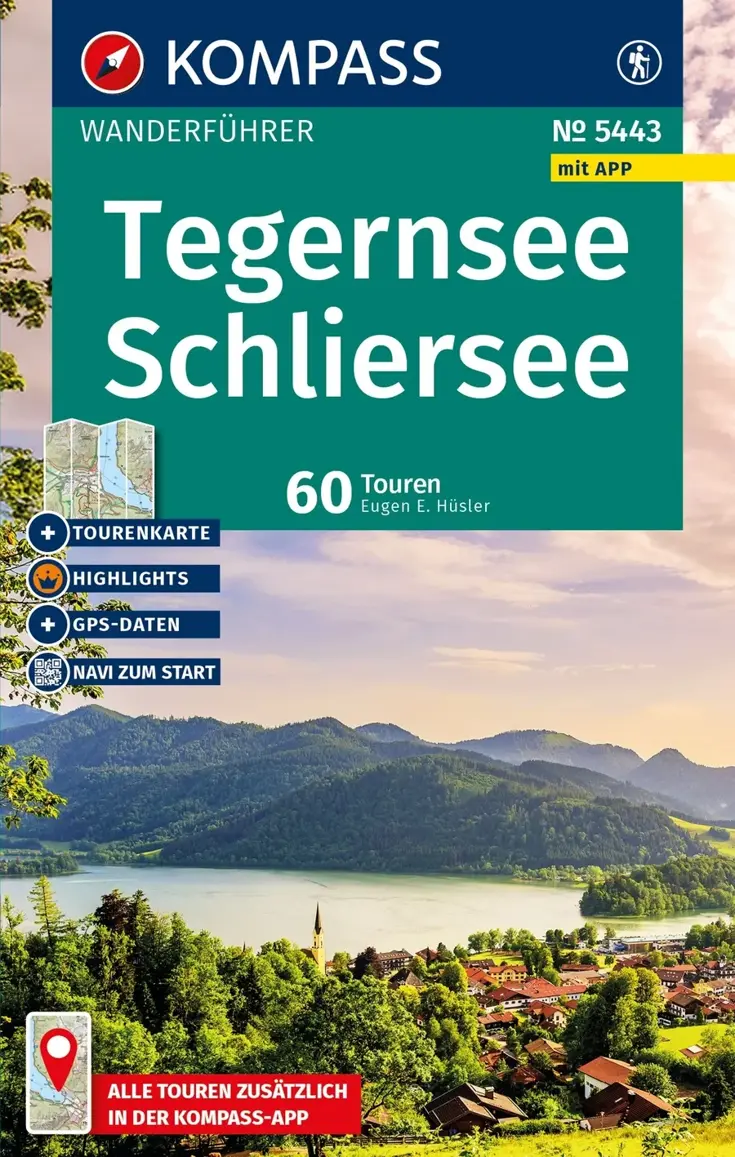 Wandelgids WF 5443 Tegernsee - Schliersee