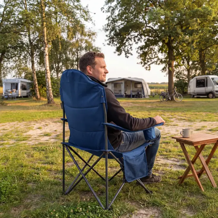 Campingstoel - Opvouwbaar - 160KG - Kampeerstoel