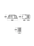 Caravan 17 Dural - familie tent - 5 persoons