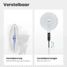 Auronic Statiefventilator – 50W