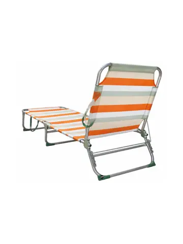 Ligbed 2x - Aluminium - Opvouwbaar -