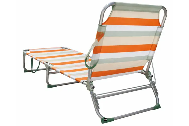 Ligbed Aluminium 3-Standen Opvouwbaar -