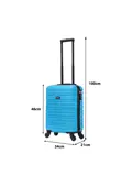 Reiskoffer XS ABS 29L met TSA-slot en 360° wielen