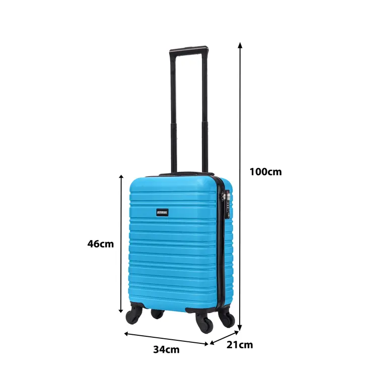 Reiskoffer XS ABS 29L met TSA-slot en 360° wielen