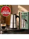 Percolator - Inductie - 500ML - RVS
