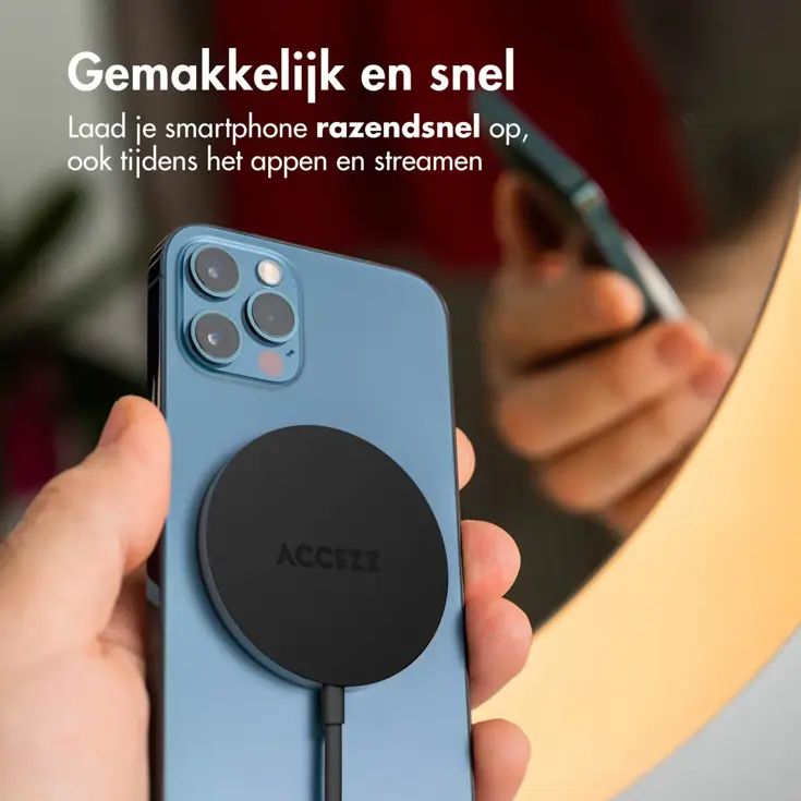 Draadloze Qi2 Oplader - Zwart