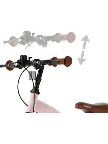 Luxe Kinderfiets 12 inch - 3 in 1 - Loopfiets