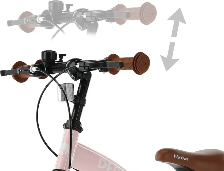 Luxe Kinderfiets 14 inch - 3 in 1 - Loopfiets