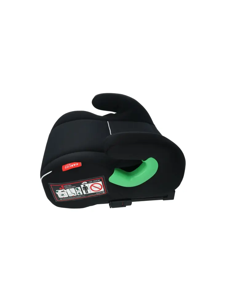 I-Size Isofix Zitverhoger 125-150cm Zwart/Wit