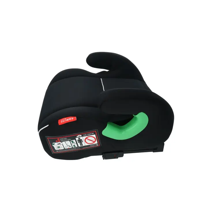 I-Size Isofix Zitverhoger 125-150cm Zwart/Wit