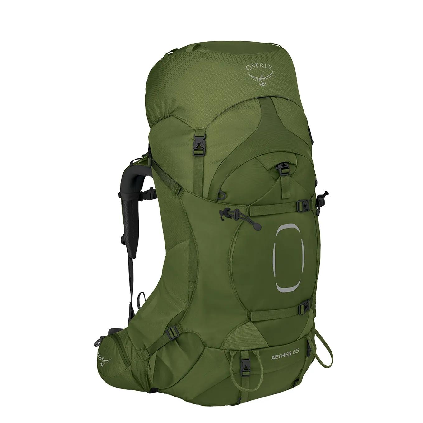 OSPREY  Aether 65 Backpack S/M mustard green  Groen main product image