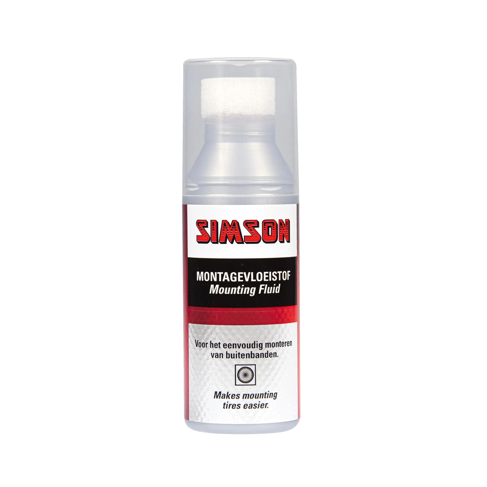 Simson  Montage Vloeistof Fietsbanden 50ml  Rood main product image