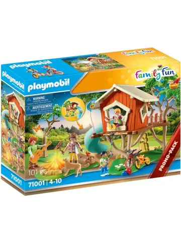 PLAYMOBIL® Avonturen boomhut met glijbaan 71001