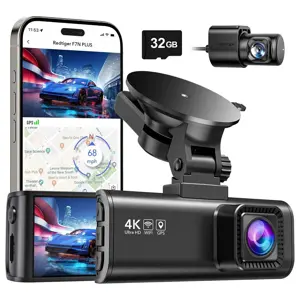 F7NP 4K Wifi GPS 2CH 128gb dashcam