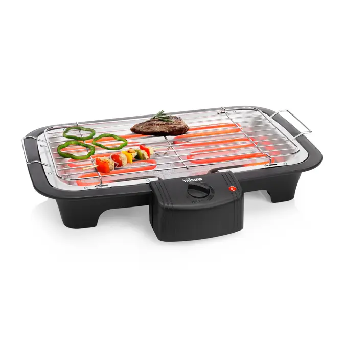 Tristar - Elektrische barbecue  38x22 cm