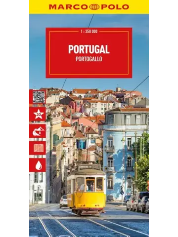 Marco Polo wegenkaart Portugal