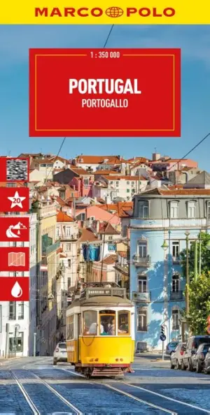 Marco Polo wegenkaart Portugal