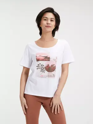 Novi – T-shirt dames – Human Nature