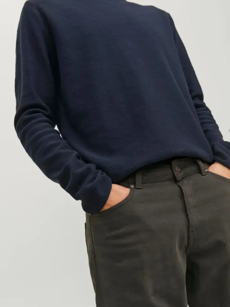 Heren Pullover Knit Crew Neck