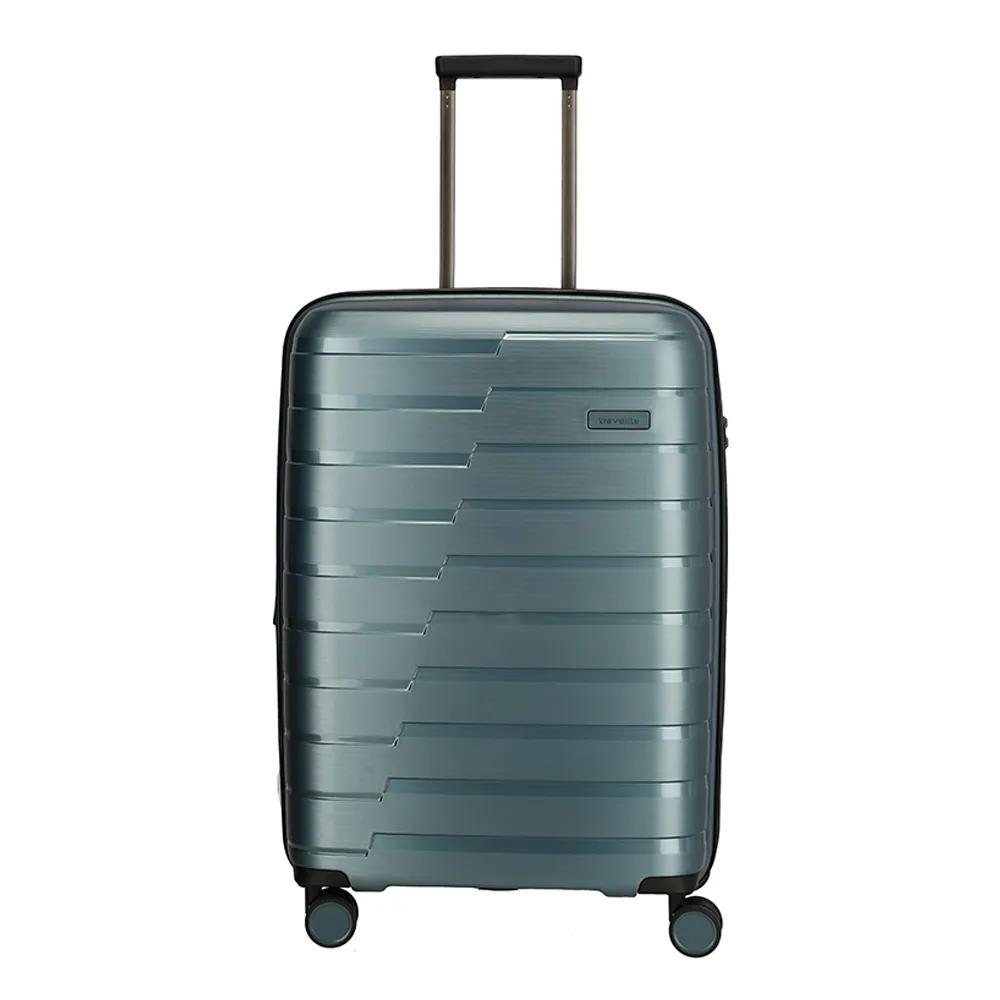 Travelite  4 wiel trolley m expandable Blauw  Blauw main product image