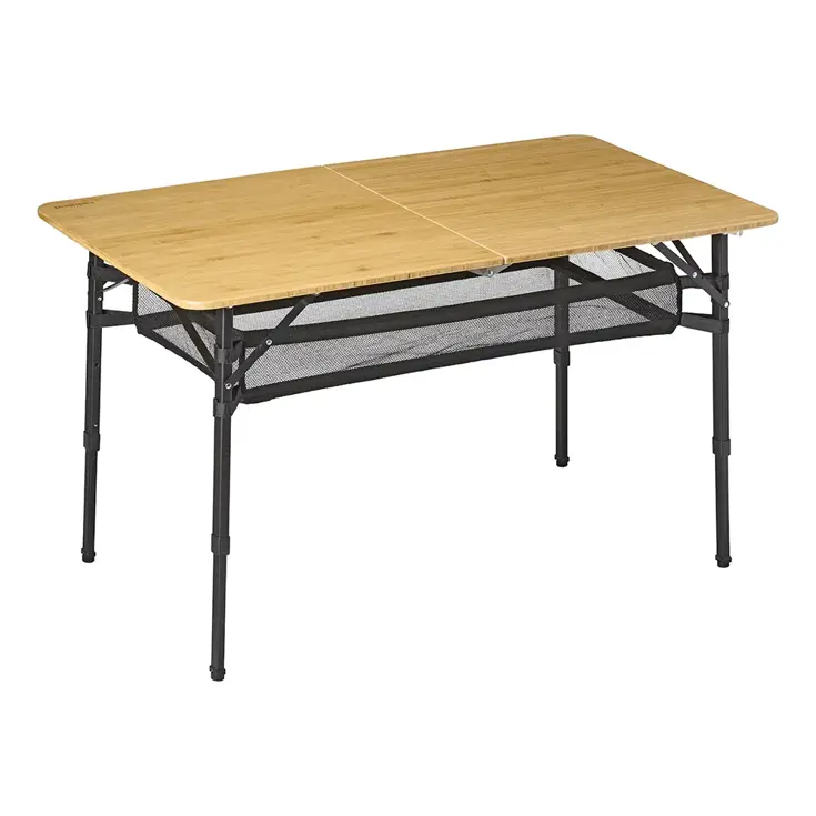 Campout Campingtafel - 120 x 70 cm – Bamboe