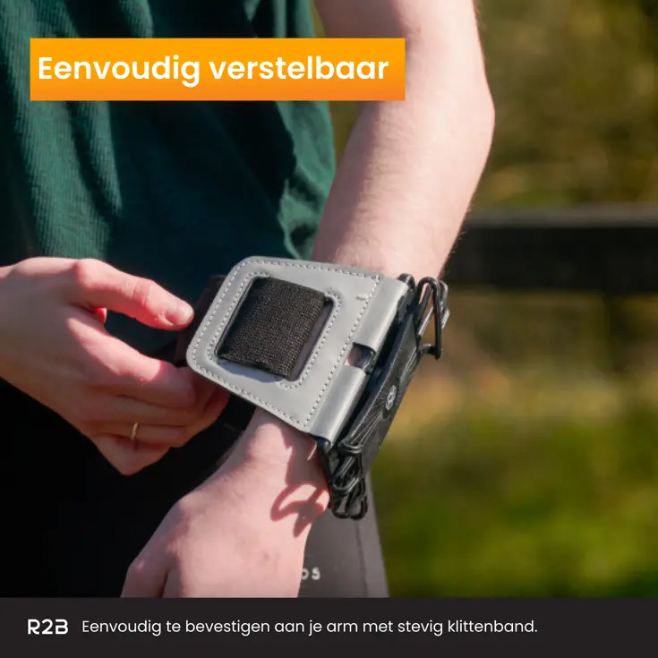 Hardloop telefoonhouder met 360° rotatie
