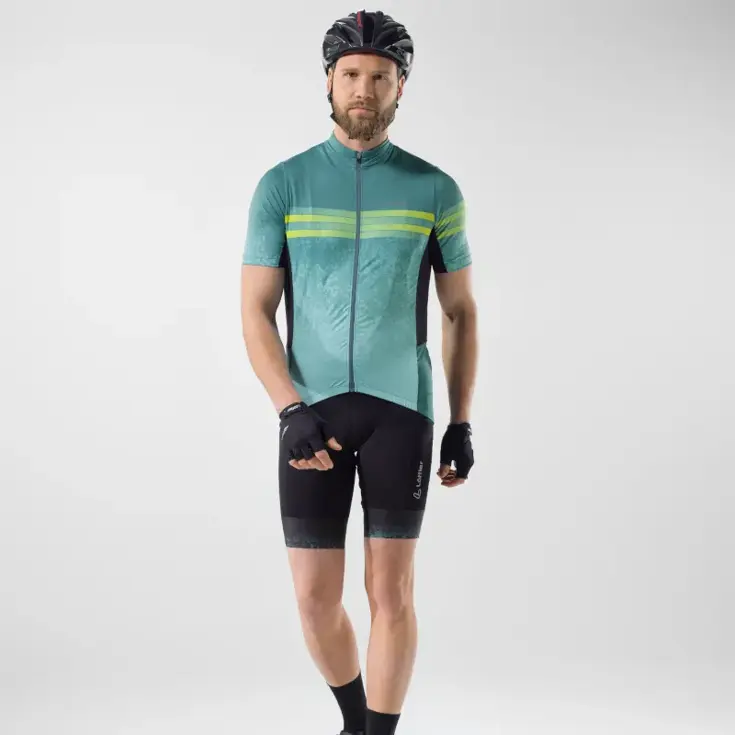 Loeffler fietsshirt Shady Pine heren