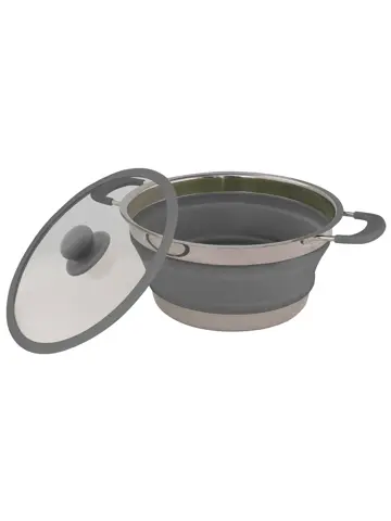 Eurotrail Opvouwbare Pan met deksel L