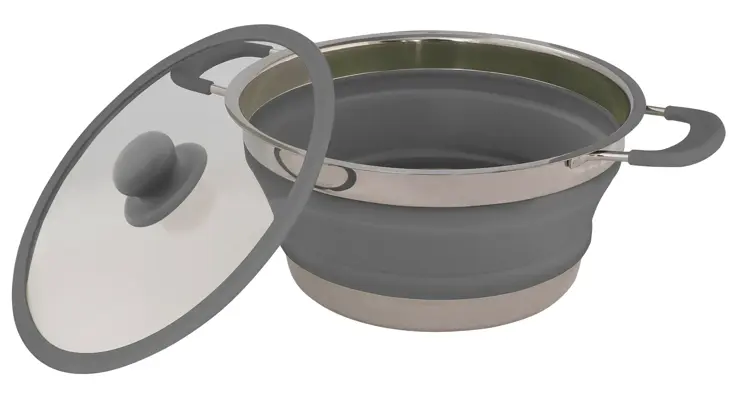 Eurotrail Opvouwbare Pan met deksel L