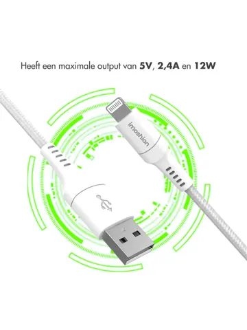 Lightning naar USB kabel 1,5 meter
