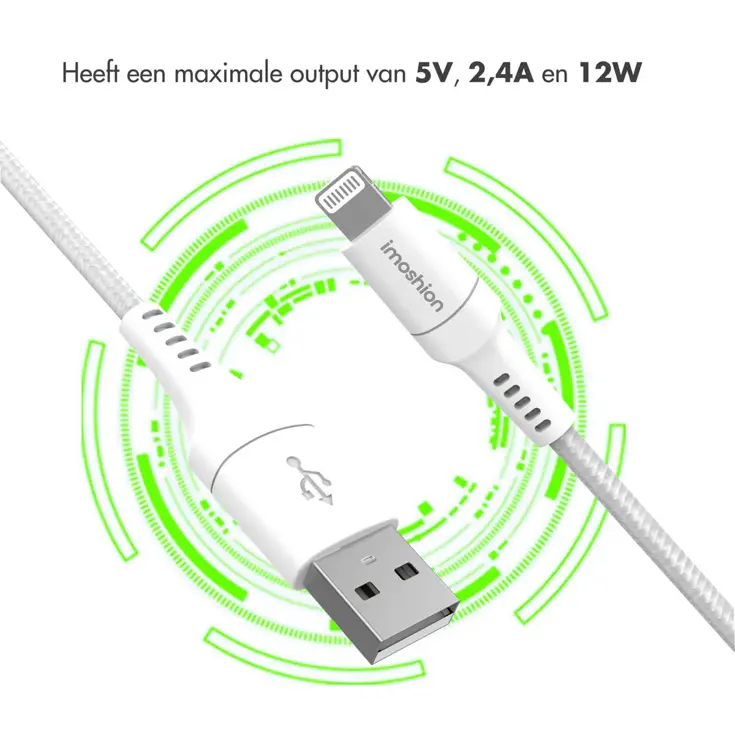 Lightning naar USB kabel 1,5 meter