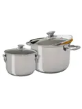 Rimini Pannenset 2 Delig RVS