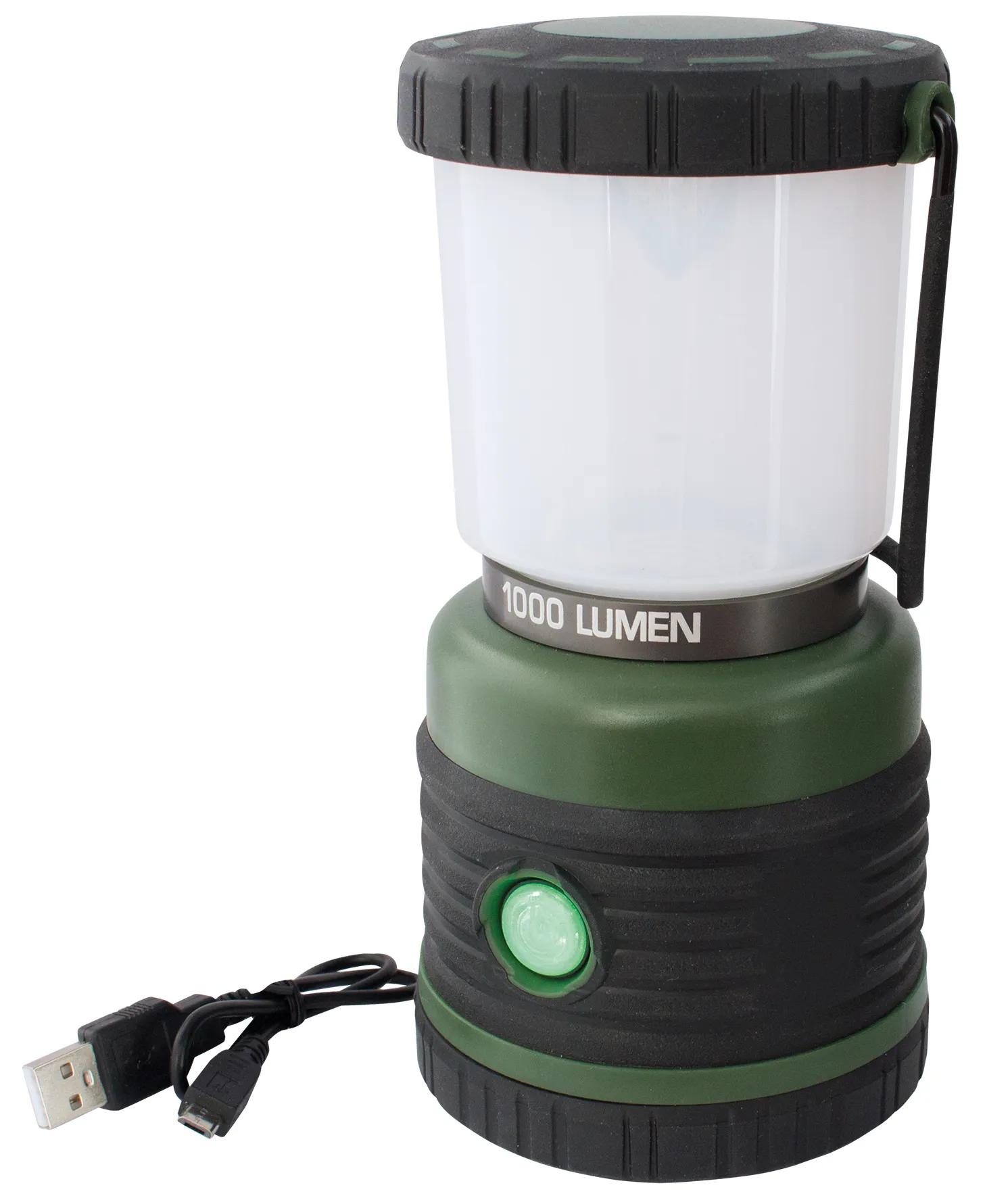 Eurotrail  Campinglamp Léon 1000L Oplaadbaar  Groen