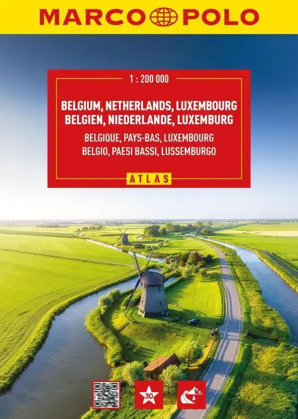 Marco Polo Wegenatlas Benelux