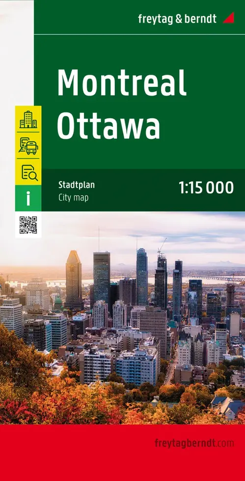 Stadsplattegrond Montreal - Ottawa