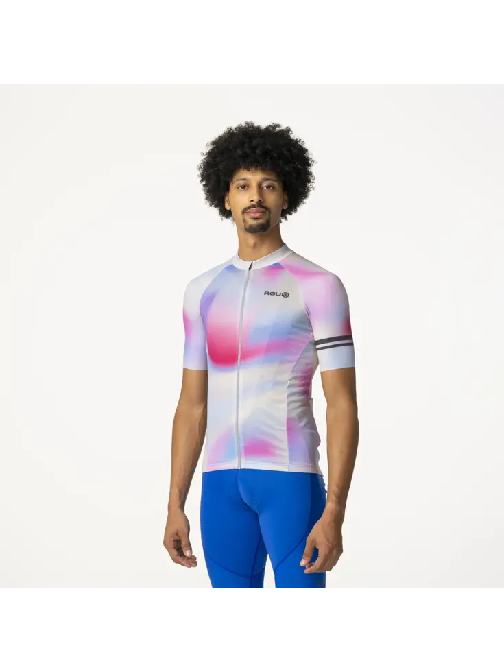 Gradient Swirl Fietsshirt Performance Heren