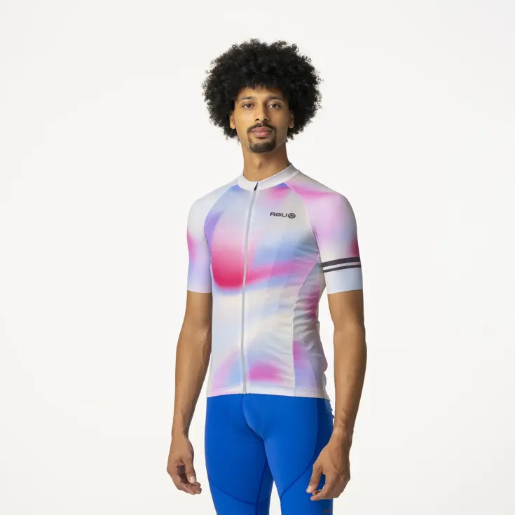 Gradient Swirl - Fietsshirt heren