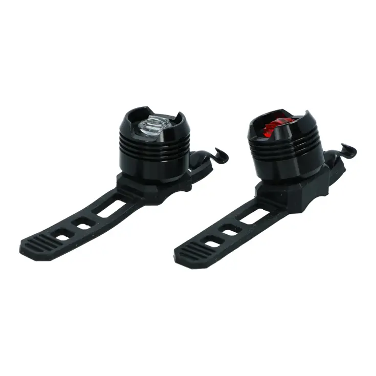Aluminium verlichtingsset voor veilig fietsen