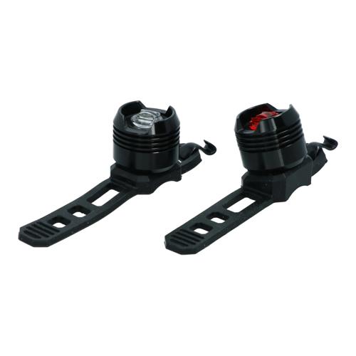 Aluminium verlichtingsset voor veilig fietsen