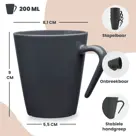 Camping Koffiebekers - 4 st. – MyDrinkglass