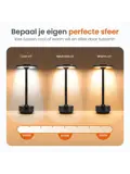 Horizon Tafellamp Oplaadbaar - 27cm - LED